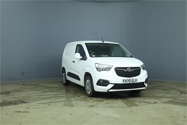VAUXHALL COMBO CARGO L1 DIESEL 2300 1.5 Turbo D 100ps H1 Sportive Van Diesel - WHITE - FH70GLV - 5 Door Panel Van
