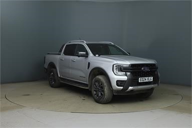 FORD RANGER DIESEL Pick Up Double Cab Wildtrak 2.0 EcoBlue 205 Auto Diesel - MOONDUST SILVER - EO24XLG - 5 Door Pick Up Body