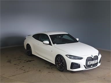 BMW 4 SERIES M440d xDrive MHT 2dr Step Auto Diesel/Hybrid - WHITE - NK23XES - 2 Door Coupe