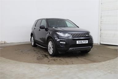 LAND ROVER DISCOVERY SPORT 2.0 TD4 SE Tech 5dr [5 Seat] Diesel - BLACK - SX16FSV - 5 Door Estate