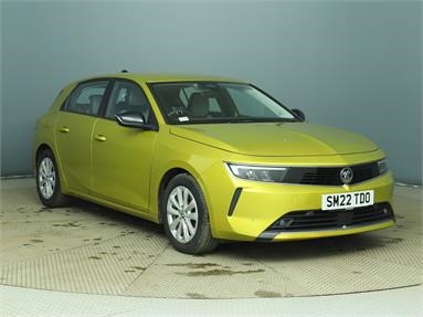 VAUXHALL ASTRA 1.2 Turbo 130 Design 5dr Petrol - YELLOW - SM22TDO - 5 Door Hatchback