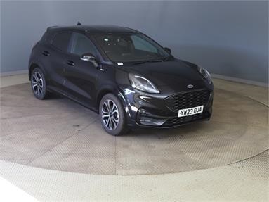 FORD PUMA 1.0 EcoBoost Hybrid mHEV ST-Line 5dr Diesel/Hybrid - BLACK - YW23OJA - 5 Door Hatchback