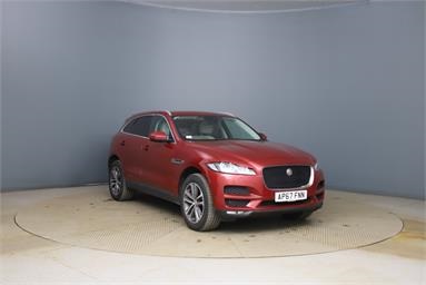 JAGUAR F-PACE 2.0d Portfolio 5dr Auto AWD Diesel - Red - AP67FNN - 5 Door Estate