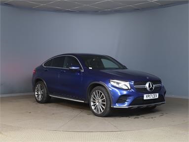 MERCEDES-BENZ GLC COUPE GLC 250d 4Matic AMG Line Prem Plus 5dr 9G-Tronic Diesel - BLUE - YP17CEV - 4 Door Coupe