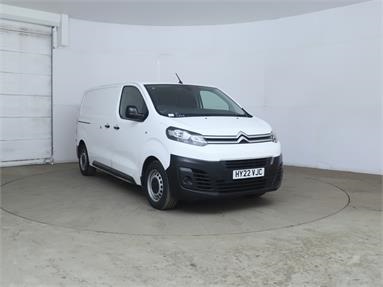 CITROEN DISPATCH M DIESEL 1000 1.5 BlueHDi 100 Van Enterprise Pro Med Roof SWB Diesel - Polar White - HY22VJC - 6 Door Panel Van