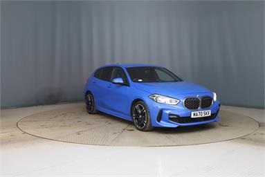 BMW 1 SERIES 116d M Sport 5dr Step Auto Diesel - Blue - MA70SKX - 5 Door Hatchback