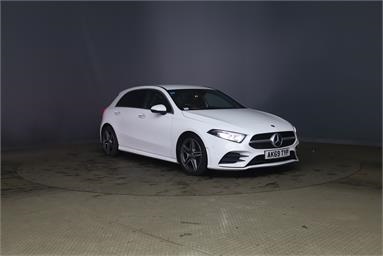 MERCEDES-BENZ A CLASS A200d AMG Line Premium 5dr Auto Diesel - WHITE - AK69TYP - 5 Door Hatchback