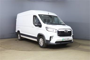 MAXUS E DELIVER 9 LWB ELECTRIC FWD 150kW High Roof Van 88.5kWh N2 Auto Electric - WHITE - CK23BVD - 5 Door Panel Van