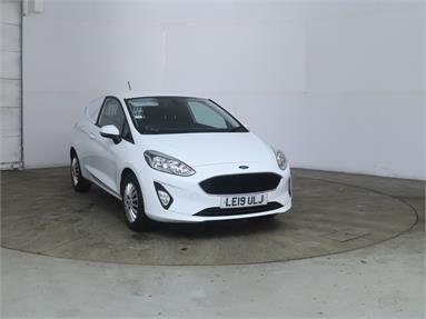 FORD FIESTA DIESEL 1.5 TDCi Van Diesel - WHITE - LE19ULJ - 3 Door CDV