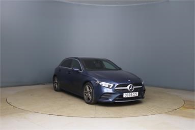 MERCEDES-BENZ A CLASS A200 AMG Line 5dr Auto Petrol - BLUE - OE69CZS - 5 Door Hatchback