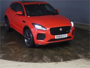 JAGUAR E-PACE 2.0d Chequered Flag Edition 5dr Auto Diesel - RED - OV69KTU - 5 Door Estate
