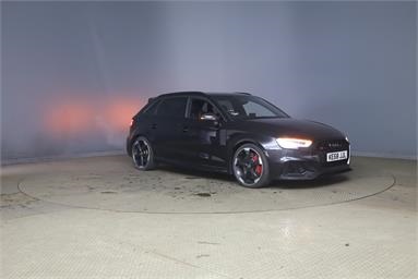 AUDI RS3 2.5 TFSI RS 3 Quattro 5dr S Tronic Petrol - BLACK - KE68JJL - 5 Door Hatchback