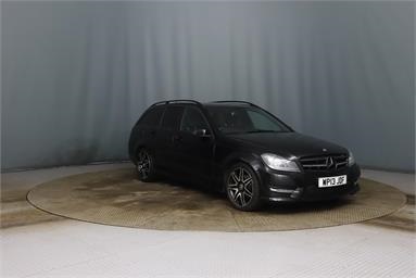 MERCEDES-BENZ C CLASS C250 CDI BlueEFFICIENCY AMG Sport Plus 5dr Auto Diesel - Black - WP13JDF - 5 Door Estate