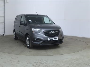 VAUXHALL COMBO CARGO L1 DIESEL 2000 1.5 Turbo D 100ps H1 Sportive Van Diesel - GREY - CV22MYN - 5 Door Panel Van