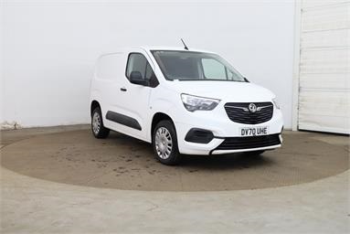 VAUXHALL COMBO CARGO L1 DIESEL 2300 1.5 Turbo D 100ps H1 Sportive Van Diesel - WHITE - DV70UHE - 5 Door Panel Van