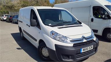 CITROEN DISPATCH L2 DIESEL 1200 2.0 HDi 125 H1 Van Enterprise Diesel - WHITE - NK16OZW - 6 Door Panel Van