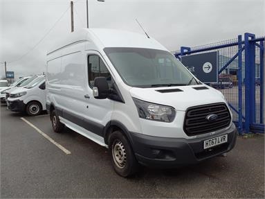 FORD TRANSIT 350 L3 DIESEL RWD 2.0 TDCi 130ps H3 Van Diesel - WHITE - HT67LVR - 5 Door Panel Van
