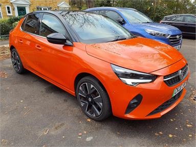 VAUXHALL CORSA 100kW Elite Nav 50kWh 5dr Auto [7.4kWCh] Electric - ORANGE - CK20SNF - 5 Door Hatchback