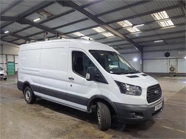 FORD TRANSIT 350 L3 DIESEL FWD 2.0 TDCi 130ps H2 Van Diesel - WHITE - CY19VJU - 5 Door Panel Van