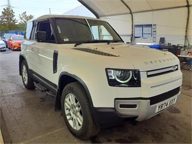 LAND ROVER DEFENDER 90 DIESEL 3.0 D250 Hard Top S Auto [3 Seat] Diesel - WHITE - YR74XXY - 3 Door Panel Van