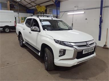 MITSUBISHI L200 DIESEL Double Cab DI-D 150 Warrior 4WD Auto 5 Seats Double Cab Diesel - WHITE - YP20ESN - 5 Door Pick Up Body