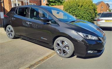 NISSAN LEAF 110kW N-Connecta 40kWh 5dr Auto Electric - BLACK - BG20HHX - 5 Door Hatchback