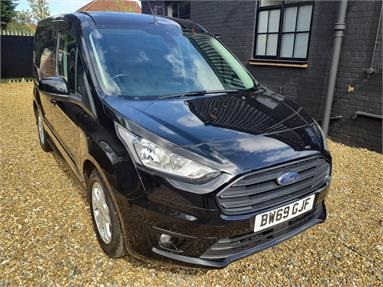 FORD TRANSIT CONNECT 200 L1 DIESEL 1.5 EcoBlue 120ps Limited Van Diesel - BLACK - BW69GJF - Panel Van