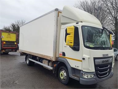 DAF LF180 4X2 DAY EURO 6 GRP BOX 2 Seats GRP Body Day cab Steel Susp 20ft Diesel - WHITE - DU21WYB - 2 Door Box Body