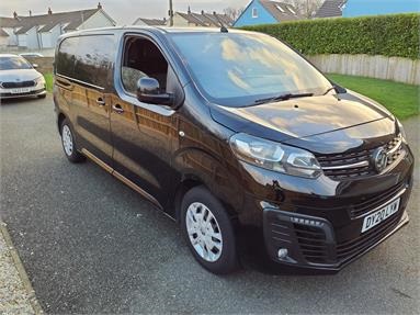 VAUXHALL VIVARO L1 DIESEL 2700 1.5d 120PS Sportive H1 Van Diesel - BLACK - DY20LYW - Panel Van