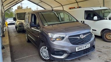 VAUXHALL COMBO CARGO L1 DIESEL 2000 1.5 Turbo D 100ps H1 Sportive Van Diesel - GREY - DN69MTZ - 5 Door Panel Van