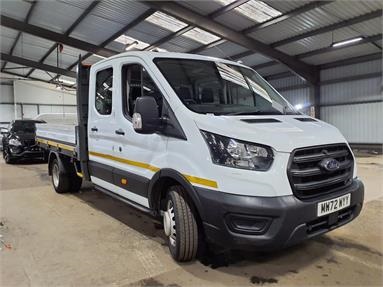 FORD TRANSIT 350 LEADER ECOBLUE  Diesel - WHITE - MW72WYY - 4 Door Dropside Body