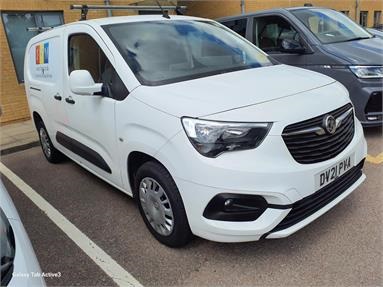 VAUXHALL COMBO CARGO L2 DIESEL 2300 1.5 Turbo D 100ps H1 Sportive Van Diesel - WHITE - DV21PVA - Panel Van