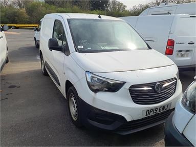 VAUXHALL COMBO CARGO L1 DIESEL 2300 1.6 Turbo D 100ps H1 Edition Van Diesel - WHITE - DP19ENJ - 5 Door Panel Van