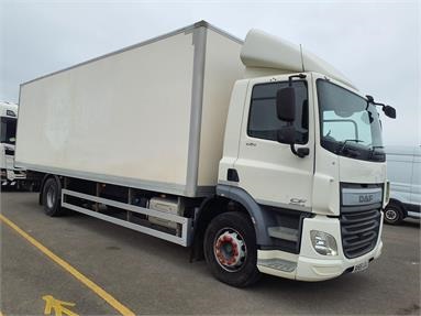 DAF CF220 4X2 DAY EURO 6 GRP BOX 2 Seats GRP Body Day cab Air Susp 28ft Diesel - WHITE - BV65LUJ - 2 Door Box Body