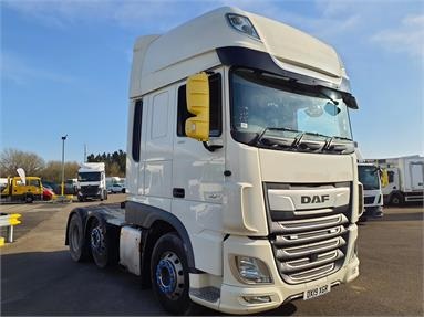 DAF XF480 6X2 SUPERSPACE EURO 6 TRACTOR UNIT 2 Seats Sleep Cab Air Susp Diesel - WHITE - DX19XGR - 2 Door Tractor Unit