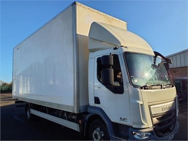 DAF LF150 4X2 DAY EURO 6 GRP BOX 3 Seats GRP Body Day cab Steel Susp 23ft Diesel - WHITE - MX66JYL - 2 Door Box Body