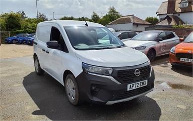 NISSAN TOWNSTAR L1 PETROL 1.3 Acenta Van Petrol - WHITE - AP72EMX - Panel Van