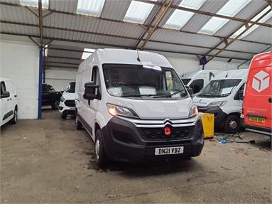 CITROEN RELAY 35 L3 DIESEL 2.2 BlueHDi H2 Van 140ps Enterprise Diesel - WHITE - DN21VBZ - 5 Door Panel Van