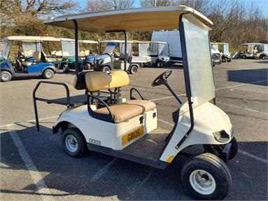 EZGO 2 SEAT CARGO BUGGY Petrol - WHITE - GB1135 - Plant Item