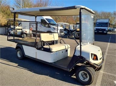 CUSHMAN 2-SEAT CAGED LONGBED  BUGGY Electric - WHITE - GB1469 - Plant Item