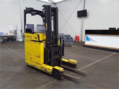 NARROW AISLE R516N  1.6TON  FORKLIFT WITH CHARGER (EX MOD CONTRACT) Electric - YELLOW - 043017 - Plant Item