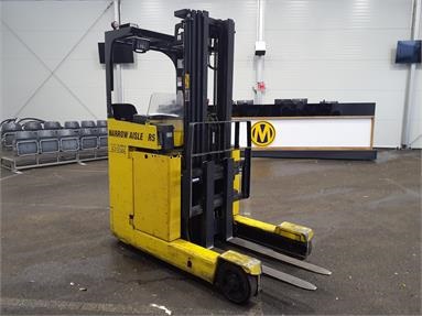 NARROW AISLE R516N 1.6TON  FORKLIFT WITH CHARGER (EX MOD CONTRACT) Electric - YELLOW - 042792 - Plant Item