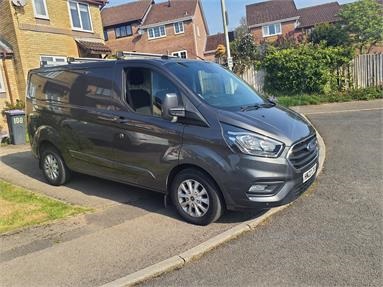 FORD TRANSIT CUSTOM 280 L1 DIESEL FWD 2.0 EcoBlue 130ps Low Roof Limited Van Diesel - GREY - HN22CVX - Panel Van