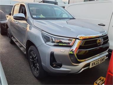 TOYOTA HILUX DIESEL Invincible D/Cab Pick Up 2.4 D-4D Auto Diesel - SILVER - VK22SNV - 5 Door Van
