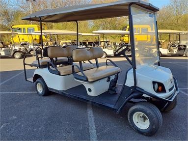 CUSHMAN 6 SEAT CARGO SHUTTLE BUGGY Petrol - WHITE - GB942 - Plant Item