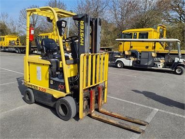 HYSTER E2.00XMS 2-TON  FORKLIFT WITH CHARGER (EX MOD CONTRACT) Electric - YELLOW - A01998C - Plant Item