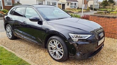 AUDI E-TRON 230kW 50 Quattro 71kWh Black Edition 5dr Auto Electric - BLACK - YC22FFP - 5 Door Estate