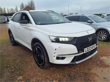 DS DS 7 1.6 PureTech 180 Performance Line + 5dr EAT8 Petrol - WHITE - LD22WTK - 5 Door Hatchback