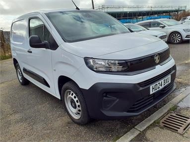 VAUXHALL COMBO CARGO DIESEL 1.5 Turbo D 100ps Prime H1 Van Diesel - WHITE - HD24BXU - 5 Door Panel Van