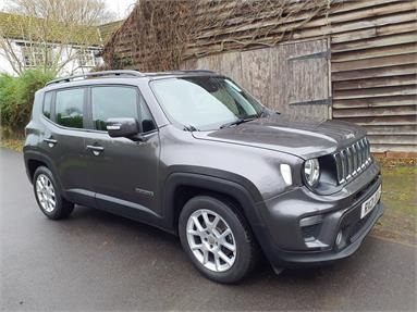 JEEP RENEGADE LONGITUDE AUTO LONGITUDE Petrol - Grey - RX21OCA - 5 Door Estate